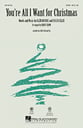 You're All I Want for Christmas-P.O.P. SATB choral sheet music cover